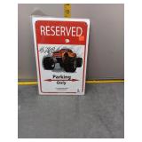 Reserved 4x4 Parking Sign