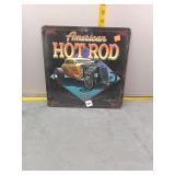 American Hot Rod Metal Sign