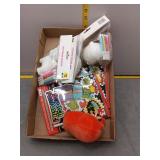 Arts & Crafts Lot: Squish, Scratch Art, Grinch