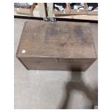 Vintage Metal-Lined Trunk