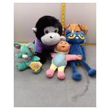 Plush Toy Bundle - Cabbage Patch, Pete the Cat, &