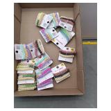 Bulk Lot of Colorful Hair Coils - New with Tags
