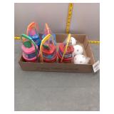 5 Bubble Playset & Whiffle Ball Lot