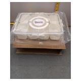 Boxiki Kitchen 8-Compartment Snack Tray