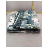 Handmade Blue & Green Quilt