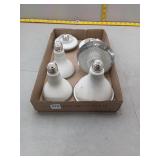 Assorted Light Bulbs & Fixtures - LED & Halogen