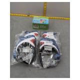 Shark Ear Headbands & Dinosaur Keychains