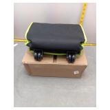 Rolling Tent Bag with Green Accents