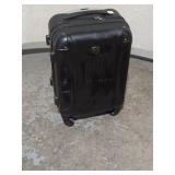 Travelers Club Black Carry-On Suitcase