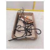 Lot of Decorative Wall Brackets and Hardware