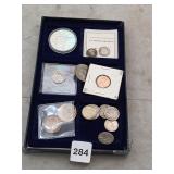 Collection of Assorted Coins and Medals