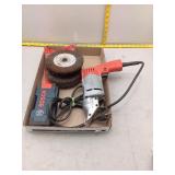Milwaukee Shear, Wire Wheels, and Bosch Saws Set