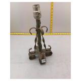 Vintage Wrought Iron Lamp Base
