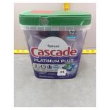 Cascade Platinum Plus Dishwasher Detergent - 52 Ac