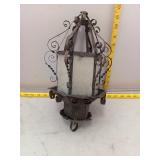 Vintage Wrought Iron Lantern