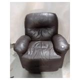 Brown Leather Recliner - Comfort & Style!