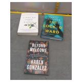 Lot of Three Books: Health, Fiction & Immigration