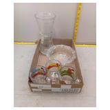 Glassware and Garfield Mugs Lot