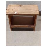 Rustic Wooden Side Table