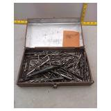 Drill Bit Set in Metal Case