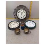Clocks, Cups, and Avon Small World Figurine