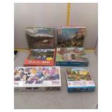 Jigsaw Puzzle Lot - Landscapes & Disney