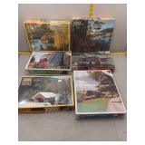 Landscape Jigsaw Puzzle Lot