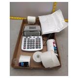 Canon P23-DH-V Calculator & Supplies Lot