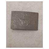 Pony Express Belt Buckle by Lewis Buckles