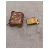 Japan & Korea Souvenir Case & Solid Brass