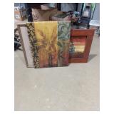 Framed Art Prints & Canvas Paintings Lot