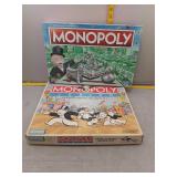 Monopoly & Monopoly Junior Board Game Lot