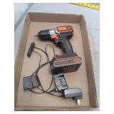 Black & Decker 20V Cordless Drill & Charger Set