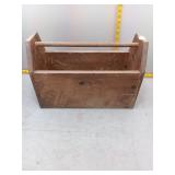 Rustic Wooden Tool Tote
