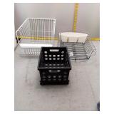 Assorted Storage & Dish Racks
