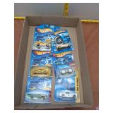 Lot of 6 Carded Hot Wheels Cars