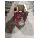 Portfolio Brass Finish Outdoor Wall Lantern