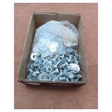 Bulk Assortment of Zinc-Plated Bolts and Washers