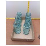 Aqua Ball Mason Jars