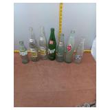 A&W, 7Up, Dr Pepper & RC Cola Bottles
