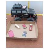 Mixed Toy Lot: New Bright RC Hummer H3, Tootsietoy