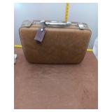 US Air Brown Hard Shell Attache Case Brief