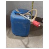 5 gallon Blue Plastic Storage Container