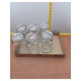 Ball Ideal Glass Mason Jars with Wire Bail