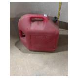 Blitz 5-Gallon Red Plastic Gasoline Fuel Can