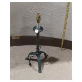 Industrial Style Green Metal Tripod Lamp