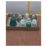 Mixed Glass Insulator Lot