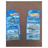 Lot of 6 Carded Hot Wheels Cars