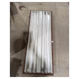 Wood Framed 4-Bulb Fluorescent Light Fixture