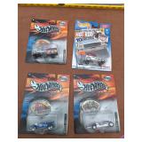 Lot of 4 Hot Wheels - 2001 Racing Series